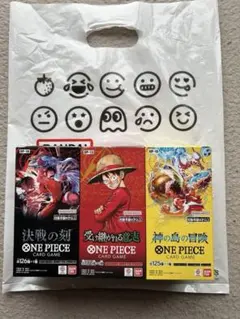 Cross Store購入品・テープカット】 ワンピースカードゲーム5BOX