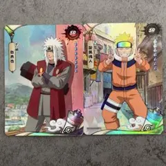 NARUTO ナルト 自来也 カード Kayou XR 美品】ナルト kayou NARUTO カード 自来也 SR - メルカリ