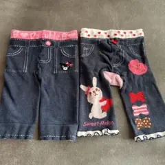 ミキハウス　レギンス　2点セット