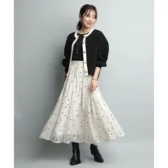 JUSGLITTY♡ジャスグリッティー♡シャイニーパールマチフレアスカート