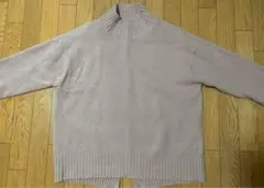GU ニットセーター Lサイズ ベージュ