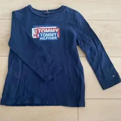TOMMY HILFIGER ネイビー 長袖Tシャツ 92