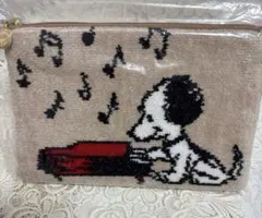 FEILER スヌーピー リビングウィズミュージックポーチ阪急限定【新品未使用】