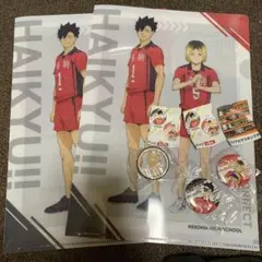 ハイキュー くら寿司 缶バッジ 音駒高校 ビッくらポン