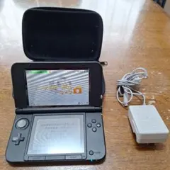 ニンテンドー3DS LL 青 充電器・ケース付き