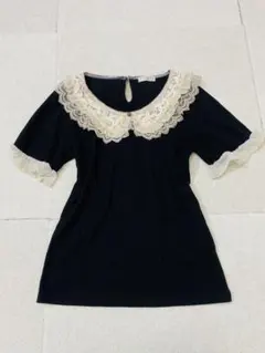 axes　アクシーズ　y2k 00s　coquette　重ね着風　ゴシックꫂৎ Axes アクシーズ 重ね着風 ゴシック y2k coquette 00sᥫ᭡ - メルカリ