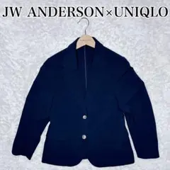 ☆状態良好☆ JW ANDERSON UNIQLO ブレザー サイズS 紺ブレ