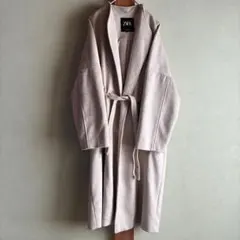 美品 ザラ 現行タグ 近年 ベルト ロングコート ZARAのサムネイル