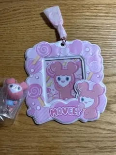 TWICE モモ　カードケース　キーホルダー　モブリー