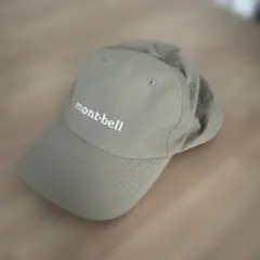 montbell キャップ　L カーキ