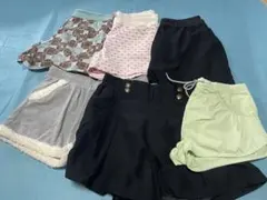 レディースショートパンツ6点セット