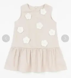 petit main ノースリーブワンピース 100 お花