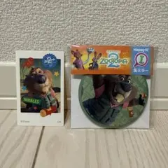ズートピア ニブルス ステッカー　缶ミラー