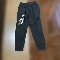 BAWL ブラック トレーニングパンツ