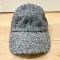 ウールキャップ グレー