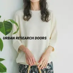 URBAN RESEARCH DOORS タックフライスワイドTシャツ