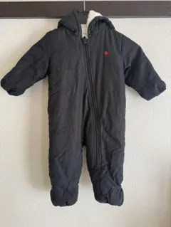 【美品】ポロ ベビー 黒 ジャンプスーツ 70-80