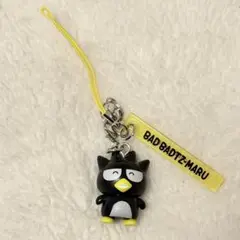 シークレットストラップ おもしろフェイスデザイン バッドばつ丸 にこにこ 笑顔