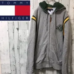 古着 TOMMY HILFIGER スウェット ジップパーカー トレーナー
