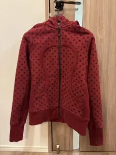 ルルレモン　赤パーカー lululemon（ルルレモン） ◎lululemon Scuba Hoodie FLEECE スキューバ