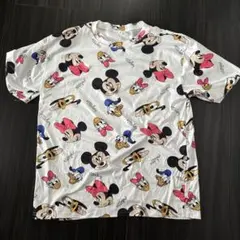 ミッキー キャラクター プリント Tシャツ Mサイズ新品未使用