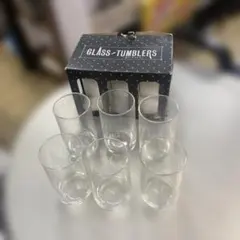 クリアガラス タンブラー 6個セット