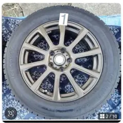 ★BWIN社外ホイール17インチ 215/60R17スタッドレスタイヤ付 4本のサムネイル