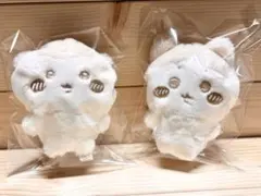 ちいかわ　ハチワレ くりまんじゅう ぬいぱれっと マスコット 2点セット