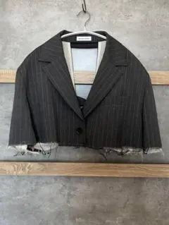 【みさちん 様専用】MAISON SPECIAL カットオフクロップドジャケットのサムネイル