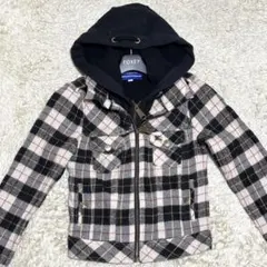 極希少　バーバリーブルーレーベル　ダブルジップ　ジャンパー　ホースロゴ　ボタン