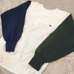 90s USA製 Champion リバースウィーブ クレイジーパターン L