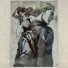 進撃の巨人 　リヴァイ　エルヴィン　A4　クリアファイル　新品　未開封