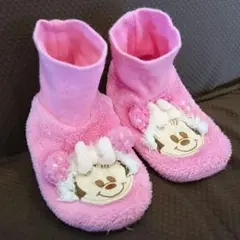 ミニーちゃん もこもこソックス
