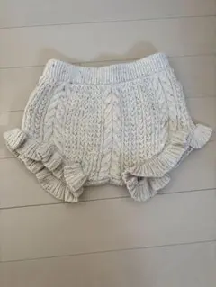 韓国ベビー　ケーブルニットパンツ 80cm