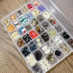 【ジャンク】レトロ　ボタンセット①（ケースなし）