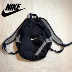 【希少】00s NIKE バックパック リュック Y2K テック ネイビーのサムネイル