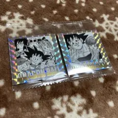 ドラゴンボール ウエハース 40周年 記念 シール1 第 一巻 第四十二巻　2枚