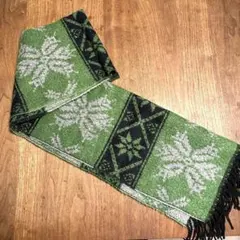 【美品】RUGGED FACTORY リバーシブル大判マフラー(ストール)