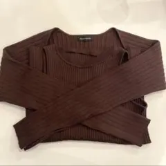 MAISON SPECIAL ボレロニットトップスのサムネイル