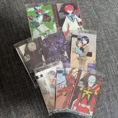 機動戦士ガンダム ジークアクス ウエハースカード　シャア・アズナブル8枚セット
