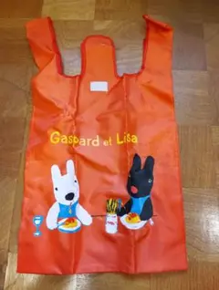 Gaspard et Lisa トートバッグ オレンジ