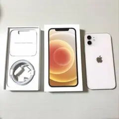 Apple iPhone12 64GB ホワイト 本体 箱付