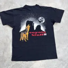 90s Marlboro コヨーテ Tシャツ USA製 ブラック XLのサムネイル