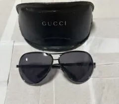 GUCCI グッチ サングラス ティアドロップ GG柄 ハーフリム ヴィンテージ GUCCI（グッチ） サングラス 「GUCCI/グッチ」ティアドロップ