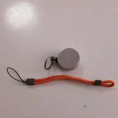 リトラクタブルキーチェーン オレンジ