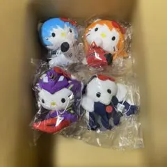 EVANGELION × HELLO KITTY マスコット 3種セット EVANGELION × HELLO KITTY マスコット 3種セット - メルカリ