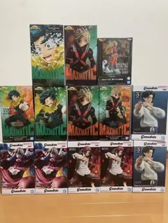 最新 プライズ フィギュア 14点まとめ売り ヒロアカ ワンピース 呪術廻