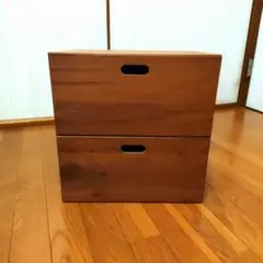 無印良品 パイン材チェスト 2段 - メルカリ