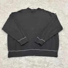 three dots メンズ　長袖　トレーナー