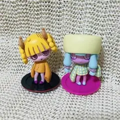 ウイルスイーツ　フィギュア　マカロンフランボワーズ　カラフルマシュマロ